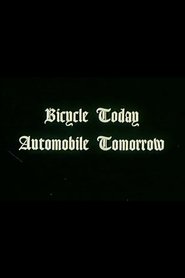 Poster Bicycle Today, Automobile Tomorrow. 1970