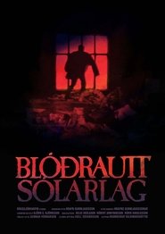 Poster Blóðrautt sólarlag