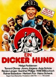 Poster Ein dicker Hund