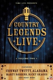 Poster Time-Life: Country Legends Live, Vol. 2