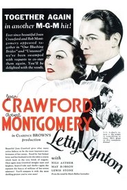 Poster Letty Lynton 1932