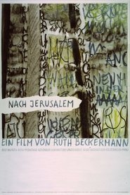 Poster Nach Jerusalem