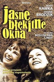 Poster Jasne błękitne okna