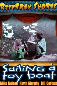 Poster Sailing a Toy Boat 1952