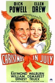 Christmas in July постер