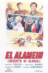 Poster The Tanks of El Alamein 1957