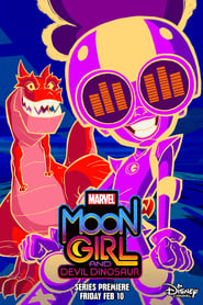 Marvel's Moon Girl and Devil Dinosaur постер