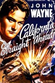 Poster California Straight Ahead