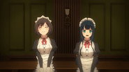 Chitose Itou (Senior Maid), Nanako Mita (Klutz Maid)