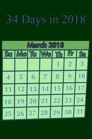 Poster for 34 Days in 2018
