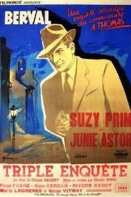 Poster Triple enquête 1948
