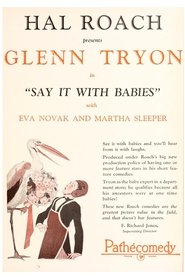 Poster Say It with Babies 1926