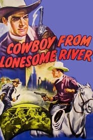 Poster Cowboy from Lonesome River