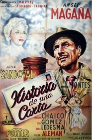 Poster Historia de una carta 1957