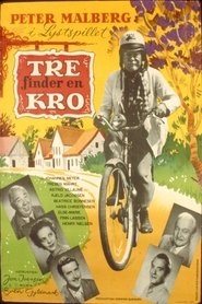 Poster Tre finder en kro 1955