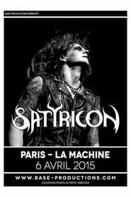 Poster Satyricon - La Machine Du Moulin Rouge  (Paris, France 2015) 2015