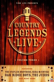 Poster Time-Life: Country Legends Live, Vol. 3 2005
