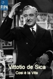 Poster Così è la vita: Vittorio De Sica