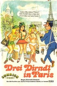 Poster Drei Dirndl in Paris