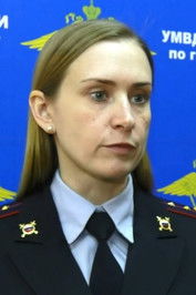 Irina Polezhaeva as excerpt from TV show (archiveFootage)