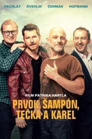 Poster Prvok, Šampón, Tečka a Karel