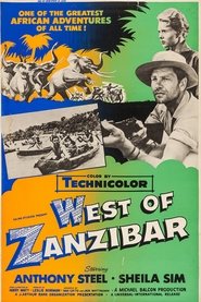 Poster West of Zanzibar 1954