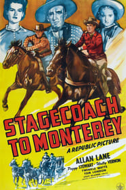 Poster Stagecoach to Monterey