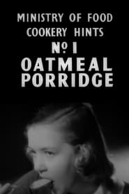 Poster Cookery Hints: Oatmeal Porridge