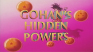 Gohan's Hidden Powers