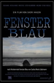 Fenster Blau постер