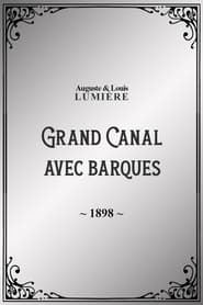 Poster Grand Canal avec barques