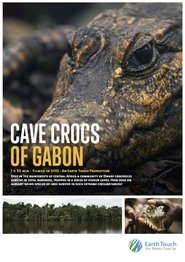 Gabon : dans les grottes des crocodiles orange