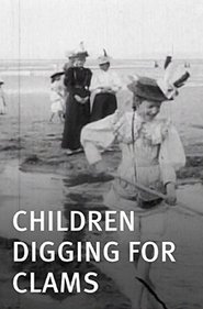 Poster Children Digging for Clams 1896