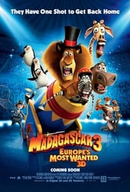 Мадаґаскар 3 постер