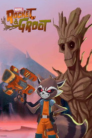 Poster Marvel's Rocket & Groot - Season 1 Episode 7 : Golden Nuggets 2017