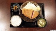 Shoulder Rosukatsu Set Meal of Honcho, Ageo City, Saitama Prefecture