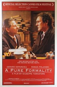 Une Pure formalité 1994 regarder sous-titre Française film box-office