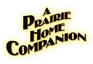 A Prairie Home Companion Logo
