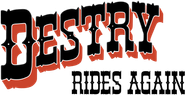 Destry Rides Again Logo