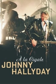 Poster Johnny Hallyday à la Cigale 1995