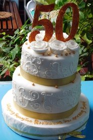 Poster 50th Wedding Aniversary Nene Abah 2020