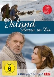 Poster Island - Herzen im Eis