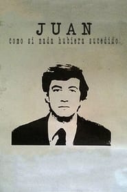 Poster Juan: Como si nada hubiera sucedido