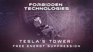 Tesla’s Tower: Free Energy Suppression