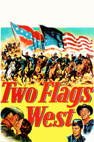 Poster Two Flags West 1950