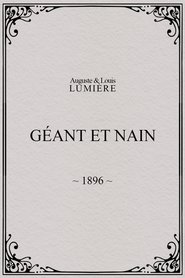 Poster Géant et nain 1896