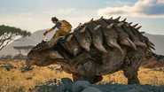 Andy and the Runaway Ankylosaurus