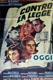 Poster Against the Law 1950