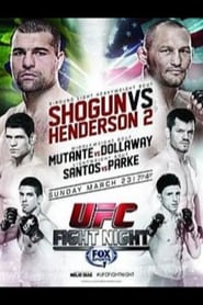 Poster UFC Fight Night 38: Shogun vs. Henderson 2
