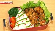 Kara-age with Tangy Scallion Sauce Bento & Layered Katsu Bento